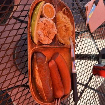 Old German Deli - Sausage platter - German Near Me - Big Bear Lake, California