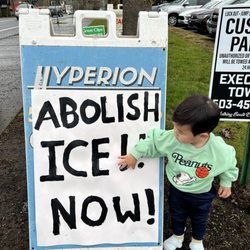 Hyperion Computerworks - Support Hyperion Computer Works! They're talented human beings and stand for what's good and humane! Leo's 1st peaceful protest!