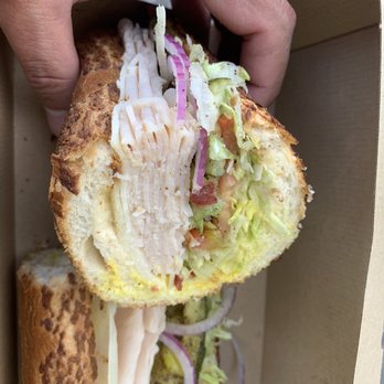 Deli Delicious - the inside of a sandwich - Sandwiches Near Me - Modesto, California