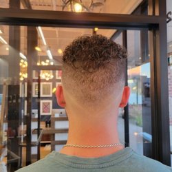 Marek Ashley Salon - Bald fade by the Wheaton Barber