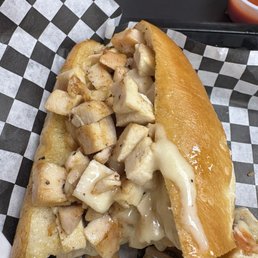 Doesn't that look appetizing with cubed chicken it was horrible Doesn't that look appetizing with cubed chicken it was horrible