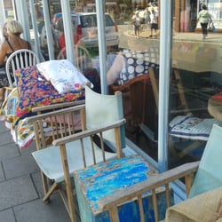 Hector's Shed - Handmade cushions for sale and some of the outside seating