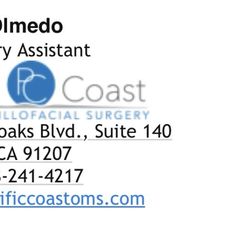 Pacific Coast Oral & Maxillofacial Surgery - Glendale - 1 of the many incompetent people working there.