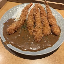 Shrimp katsu curry Shrimp katsu curry