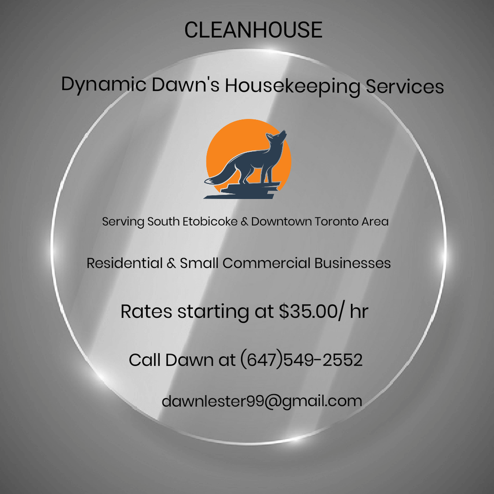 DYNAMIC DAWN’S HOUSEKEEPING SERVICES Updated September 2024 Request
