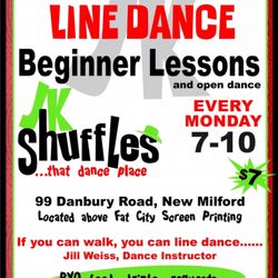 JK Shuffles - Every Monday is Beginner Night - line dance instruction!