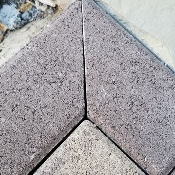 System Pavers - Uneven gaps and crooked cuts, No sand what so ever. Almost every corner and half of the project was like this. - Masonry/Concrete Near Me - San Marcos, California System Pavers - Uneven gaps and crooked cuts, No sand what so ever. Almost every corner and half of the project was like this. - Masonry/Concrete Near Me - San Marcos, California