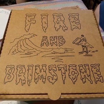 Fire and Brimstone - Cool box artwork - Pizza Near Me - Gilbert, Arizona Fire and Brimstone - Cool box artwork - Pizza Near Me - Gilbert, Arizona