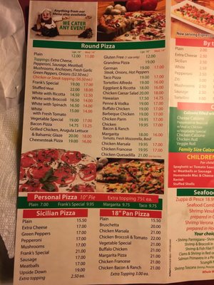 Menu photo 4 Frank's Pizza Stroudsburg, PA