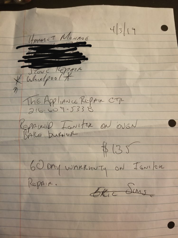 THE APPLIANCE REPAIR CENTERS - Updated April 2024 - 13 Photos - 4579