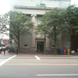 TD Bank - The front of the bank from Main Street