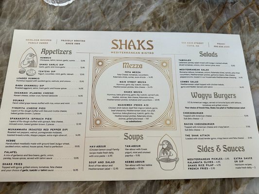 Menu photo 6 Shaks Mediterranean Bistro Vista, CA Menu photo 6 Shaks Mediterranean Bistro Vista, CA