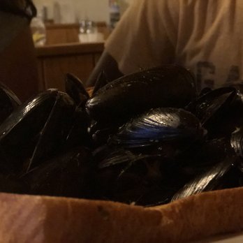 Red Barn Gift Shop & Restaurant - a plate of mussels - Seafood Near Me - Baddeck, Nova Scotia