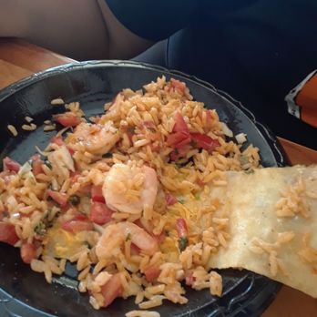 Valerie's Taco Shop - Way to much rice in shrimp quesadilla - Tacos Near Me - Carlsbad, California