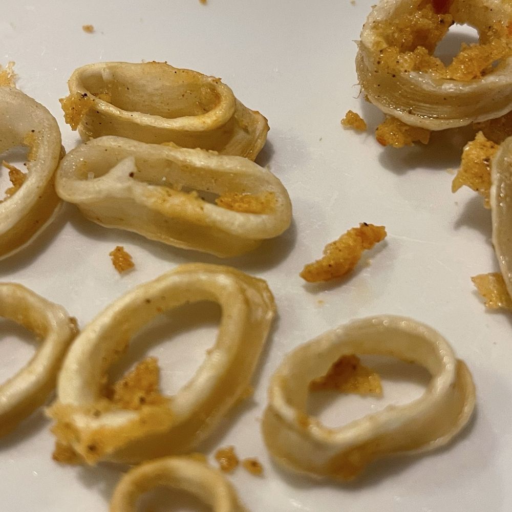 Joe's Crab Shack - Very thin calamari rings. - Seafood Near Me - San Antonio, Texas Joe's Crab Shack - Very thin calamari rings. - Seafood Near Me - San Antonio, Texas