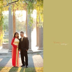 Fat Orange Cat Studio - Mai and Kevin at Larz Anderson Park
