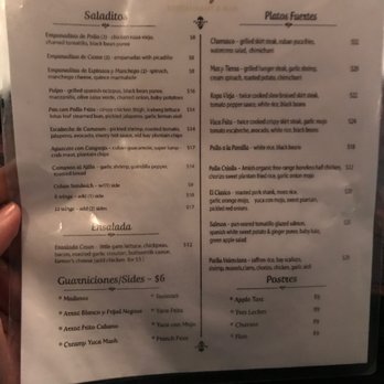 The Cuban - Menu - Cuban Near Me - Hoboken, New Jersey