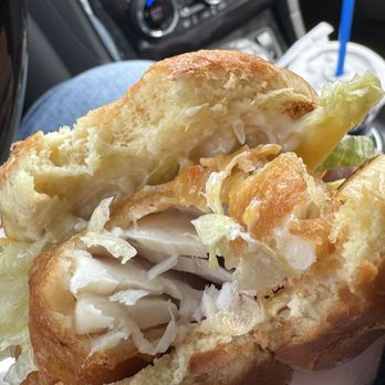 Culver's - Fish sandwich with tartar sauce, cheese, and lettuce. - Ice Cream & Frozen Yogurt Near Me - Springfield, Missouri