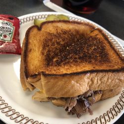 Texas Cheesesteak Sandwich with Grilled Onions