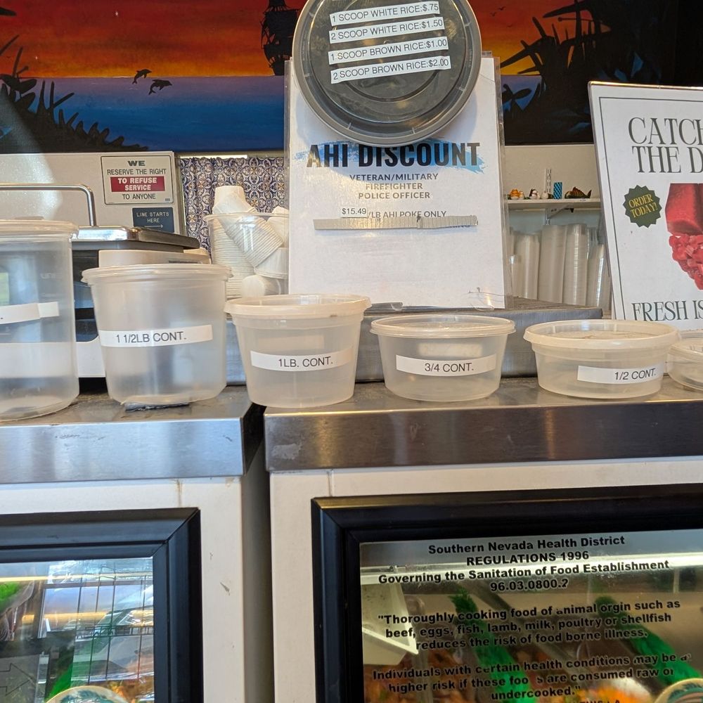 Poke Express - Different sizes - Poke Near Me - Henderson, Nevada Poke Express - Different sizes - Poke Near Me - Henderson, Nevada