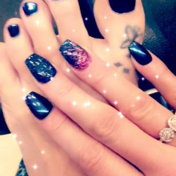 Beauty Zone - Metallic and ombré powder dip by nail technician twin - Nail Salons Near Me - Houston, Texas