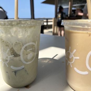 West Toast Cafe - Left: half-devoured sweet mint yerba mate latte - Coffee & Tea Near Me - San Clemente, California West Toast Cafe - Left: half-devoured sweet mint yerba mate latte - Coffee & Tea Near Me - San Clemente, California