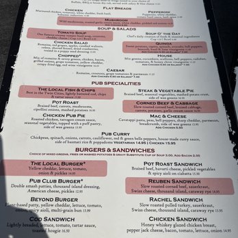 The Local - a menu for a restaurant - Irish Pub Near Me - Minneapolis, Minnesota The Local - a menu for a restaurant - Irish Pub Near Me - Minneapolis, Minnesota