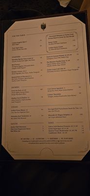 Menu photo 6 The Mansion Restaurant - Turtle Creek Dallas, TX Menu photo 6 The Mansion Restaurant - Turtle Creek Dallas, TX