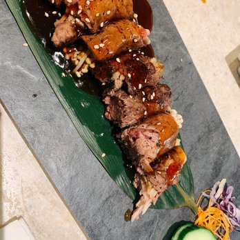 Kawa Sushi - Beef roll with enoki mushroom - Sushi Bars Near Me - Toronto, Ontario Kawa Sushi - Beef roll with enoki mushroom - Sushi Bars Near Me - Toronto, Ontario