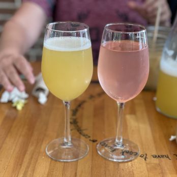 Five Loaves Cafe - Pineapple and Prickly Pear Mimosas - Sandwiches Near Me - Summerville, South Carolina