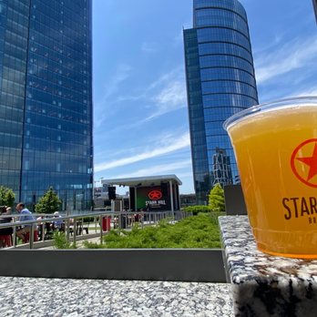 Starr Hill Biergarten - The Love Wheat Bier - Beer Gardens Near Me - Tysons, Virginia