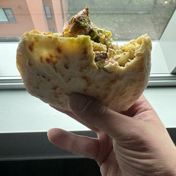 Lil' Shalom - Chicken Shawarma Pita Sandwich - Mediterranean Near Me - Portland, Oregon Lil' Shalom - Chicken Shawarma Pita Sandwich - Mediterranean Near Me - Portland, Oregon