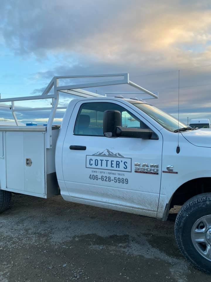 Slide of Cotter's Sewer Service