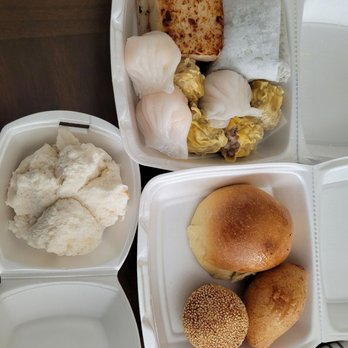 Dim Sum Express - Siu Mai, har how, turnip cake, lotus leaf wrapped sticky rice, charsiu baked bao, football roll, sesame ball, Chicken steamed bao - Dim Sum Near Me - Monterey Park, California Dim Sum Express - Siu Mai, har how, turnip cake, lotus leaf wrapped sticky rice, charsiu baked bao, football roll, sesame ball, Chicken steamed bao - Dim Sum Near Me - Monterey Park, California