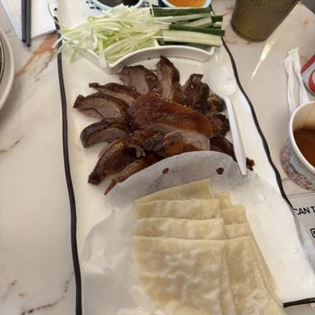 Fuchun Ju - Half Peking Duck with pancakes - Shanghainese Near Me - Boston, Massachusetts
