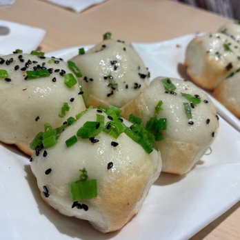 Shanghai Taste - Sheng Jian (Pan Fried Soup Dumplings) - Shanghainese Near Me - Plano, Texas Shanghai Taste - Sheng Jian (Pan Fried Soup Dumplings) - Shanghainese Near Me - Plano, Texas