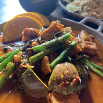 Nour Thai Kitchen - Eggplant with fried tofu - Thai Near Me - Oakland Park, Florida