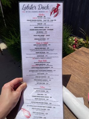 Menu photo 1 Lobster Dock Lavallette, NJ Menu photo 1 Lobster Dock Lavallette, NJ