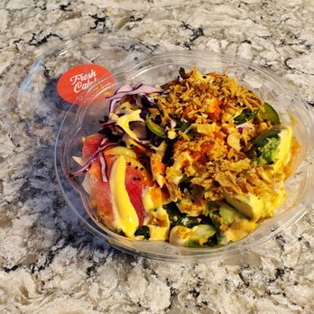 Fresh Catch Poke - Flying salmon bowl - Seafood Near Me - Williamsville, New York Fresh Catch Poke - Flying salmon bowl - Seafood Near Me - Williamsville, New York