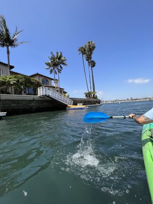 Kayaks On the Water by null