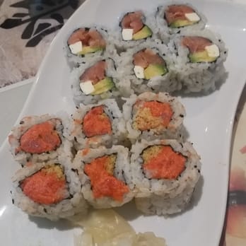 Love Sushi - Spicy crunchy tuna and Philadelphia roll - Japanese Near Me - Gaithersburg, Maryland