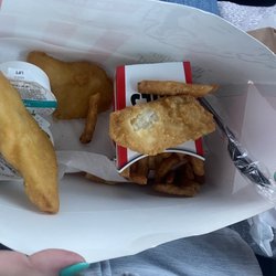 What I actually got as a cod pub style basket