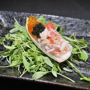 Omaniku - endive salad with caviar - Asian Fusion Near Me - San Gabriel, California Omaniku - endive salad with caviar - Asian Fusion Near Me - San Gabriel, California