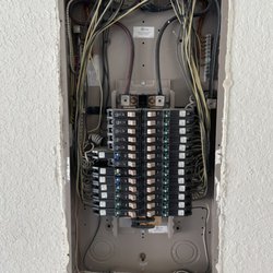 Boles Electric - Sub panel up grade in garage.