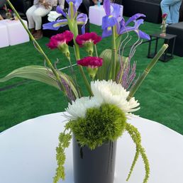 My arrangement with folks gathering in the background. My arrangement with folks gathering in the background.