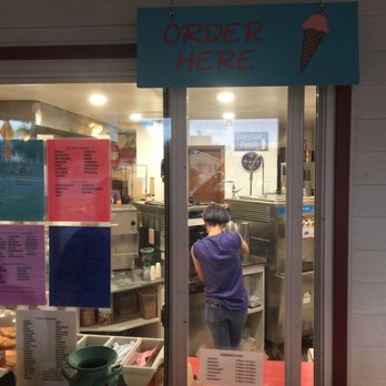 Dairyland - Kitchen through window - Ice Cream & Frozen Yogurt Near Me - Thermopolis, Wyoming