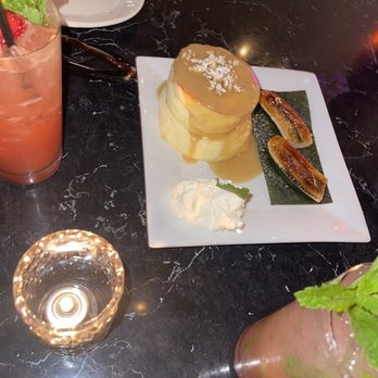 Bootleg Special - Banana foster soufflé pancake - Cajun/Creole Near Me - Boston, Massachusetts Bootleg Special - Banana foster soufflé pancake - Cajun/Creole Near Me - Boston, Massachusetts