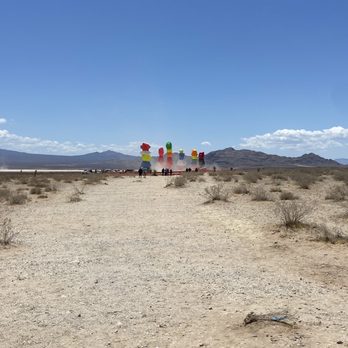 Seven Magic Mountains - Public Art Near Me - Las Vegas, Nevada