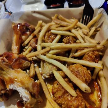 Buffalo Wild Wings - Bone-in wing and Boneless wing combo with fries - Chicken Wings Near Me - Toledo, Ohio