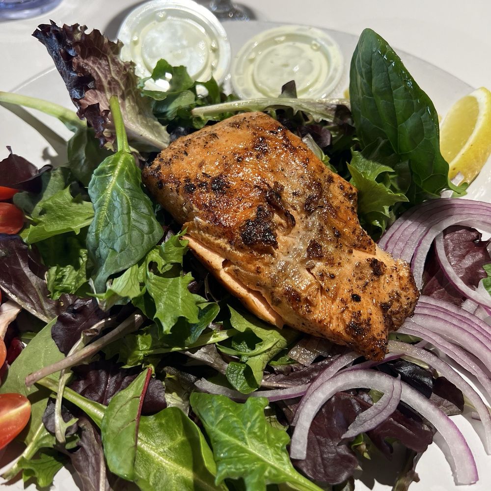 Scrambl'd - Salmon salad. Delicious! - Breakfast & Brunch Near Me - Oklahoma City, Oklahoma